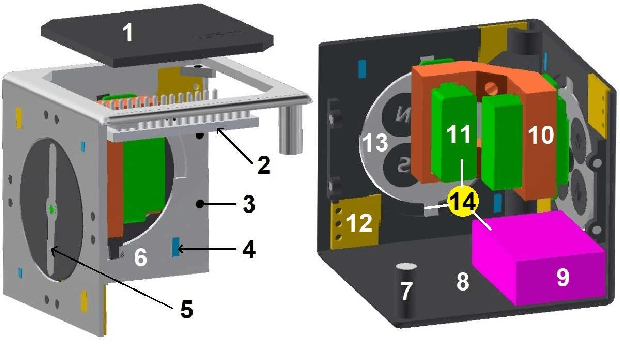 Figure 4 for usBot: A Modular Robotic Testbed for Programmable Self-Assembly