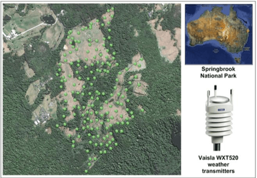 Figure 1 for Estimating Fire Weather Indices via Semantic Reasoning over Wireless Sensor Network Data Streams