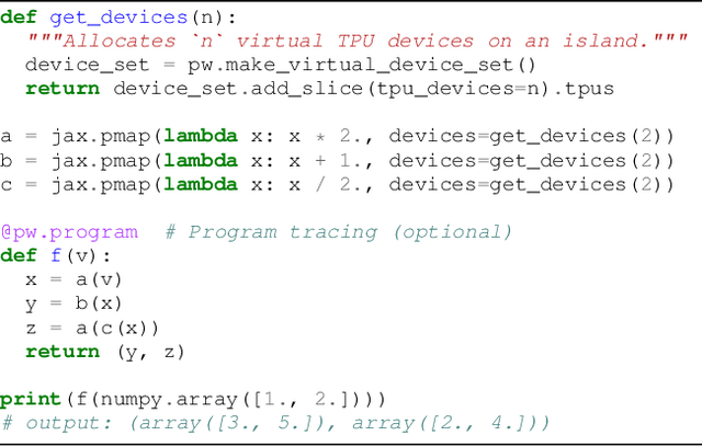 Figure 3 for Pathways: Asynchronous Distributed Dataflow for ML