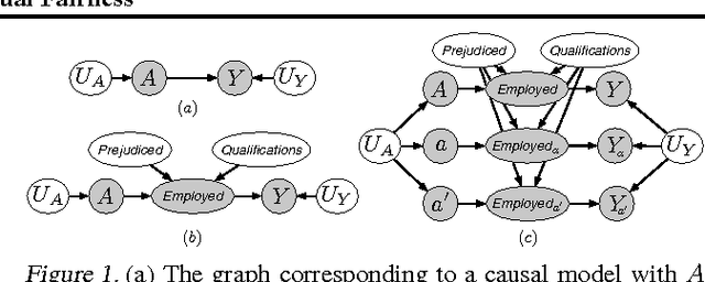 Figure 1 for Counterfactual Fairness