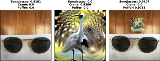 Figure 1 for One Thing to Fool them All: Generating Interpretable, Universal, and Physically-Realizable Adversarial Features