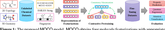 Figure 1 for Improving Molecular Pretraining with Complementary Featurizations