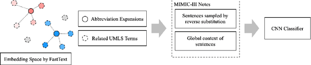 Figure 1 for Training without training data: Improving the generalizability of automated medical abbreviation disambiguation