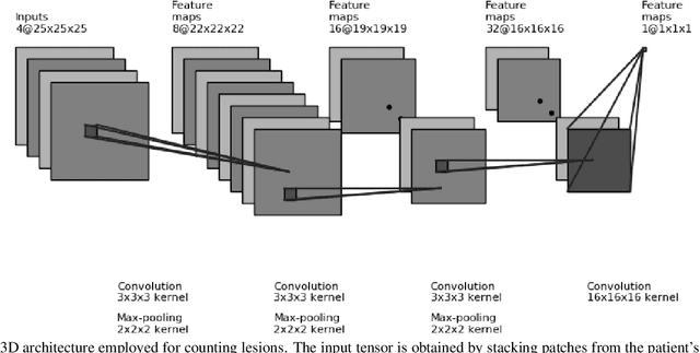 Figure 1 for Modelling brain lesion volume in patches with CNN-based Poisson Regression