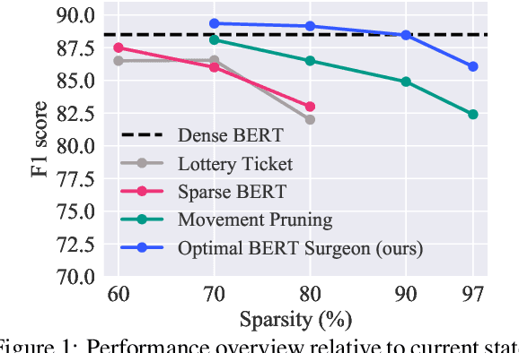 Figure 1 for The Optimal BERT Surgeon: Scalable and Accurate Second-Order Pruning for Large Language Models