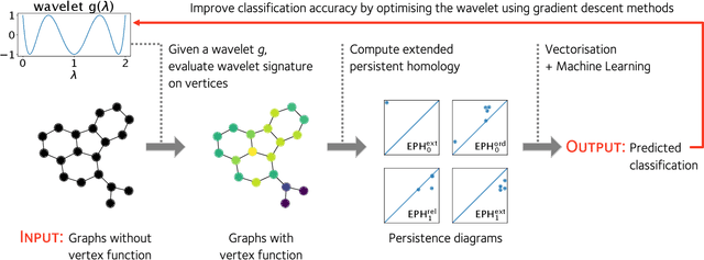 Figure 1 for Optimisation of Spectral Wavelets for Persistence-based Graph Classification