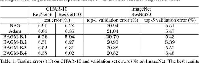 Figure 1 for Blockwise Adaptivity: Faster Training and Better Generalization in Deep Learning