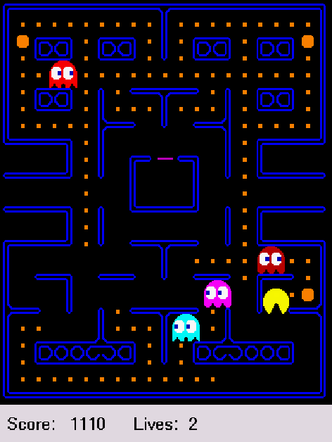Figure 1 for Low-complexity modular policies: learning to play Pac-Man and a new framework beyond MDPs