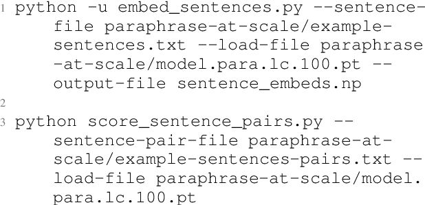 Figure 3 for Paraphrastic Representations at Scale