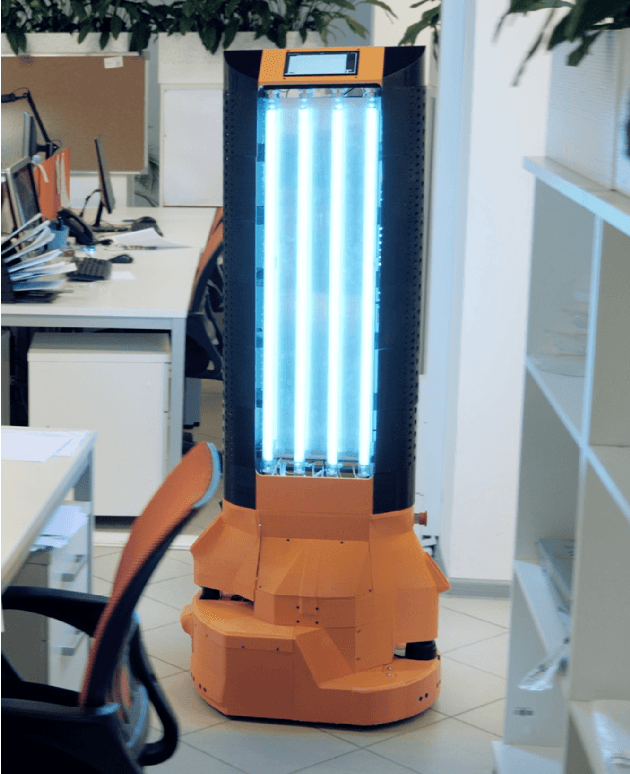 Figure 1 for UltraBot: Autonomous Mobile Robot for Indoor UV-C Disinfection