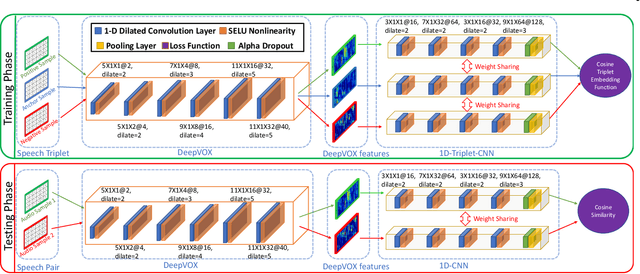 Figure 3 for DeepVOX: Discovering Features from Raw Audio for Speaker Recognition in Degraded Audio Signals