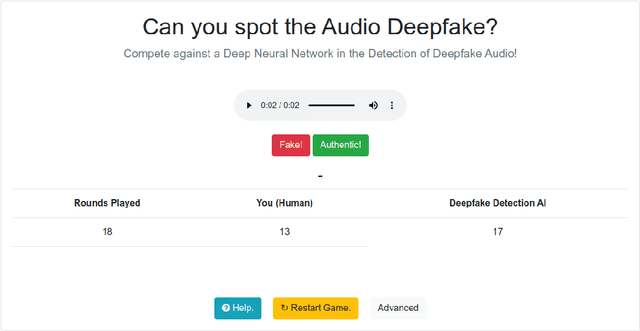 Figure 1 for Human Perception of Audio Deepfakes