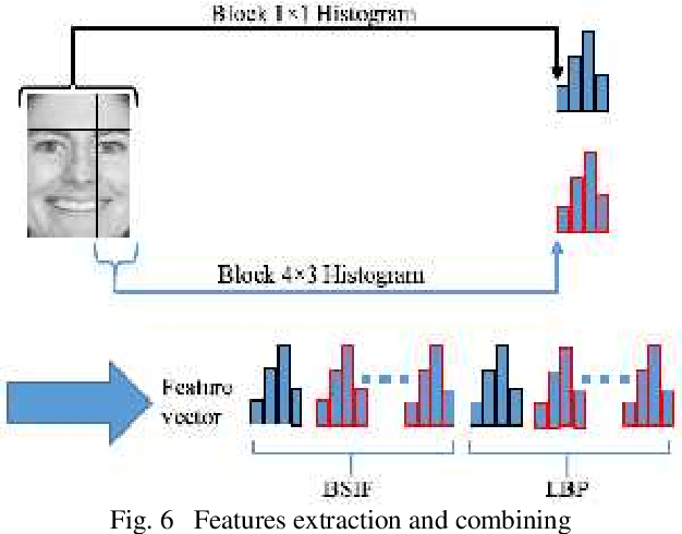 Figure 4 for Facial age estimation using BSIF and LBP