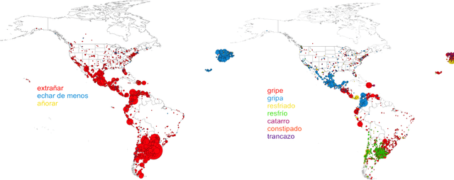 Figure 2 for Learning about Spanish dialects through Twitter