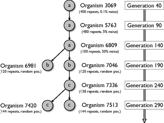 Figure 2 for Evolution of sustained foraging in 3D environments with physics