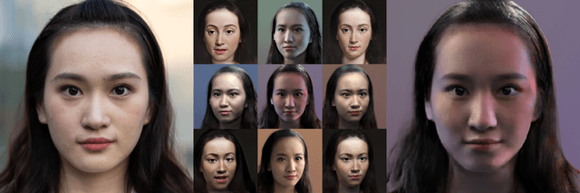 Figure 1 for NARRATE: A Normal Assisted Free-View Portrait Stylizer