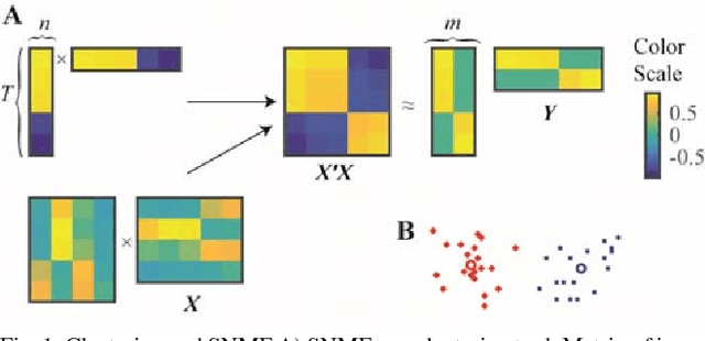 Figure 1 for A Hebbian/Anti-Hebbian Network Derived from Online Non-Negative Matrix Factorization Can Cluster and Discover Sparse Features