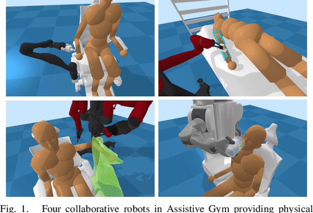 Figure 1 for Assistive Gym: A Physics Simulation Framework for Assistive Robotics