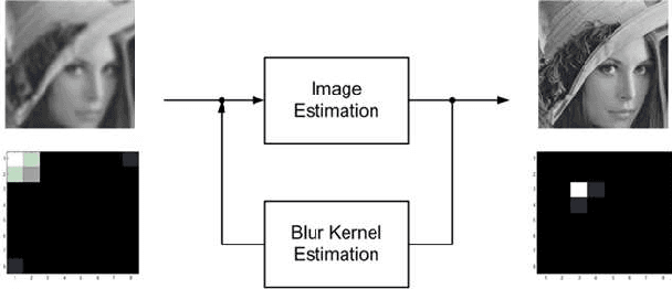 Figure 1 for Sparse Representation of a Blur Kernel for Blind Image Restoration