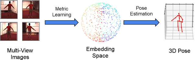 Figure 1 for 3D Human Pose Estimation under limited supervision using Metric Learning