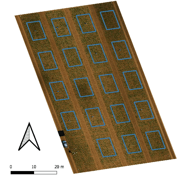 Figure 2 for Agricultural Plant Cataloging and Establishment of a Data Framework from UAV-based Crop Images by Computer Vision