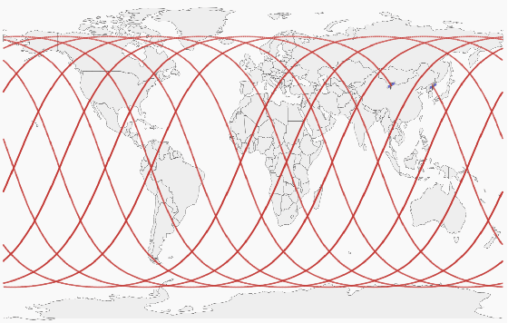 Figure 3 for Optimized Design Method for Satellite Constellation Configuration Based on Real-time Coverage Area Evaluation