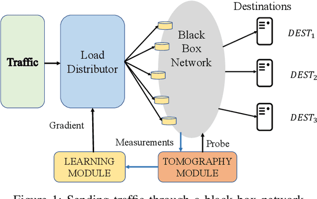 Figure 1 for Tomography Based Learning for Load Distribution through Opaque Networks