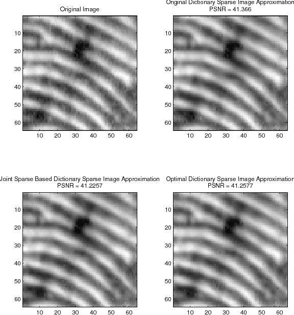 Figure 4 for Dictionary Subselection Using an Overcomplete Joint Sparsity Model