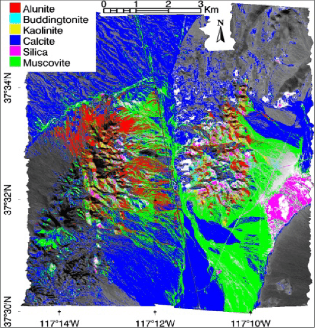 Figure 2 for A review of machine learning in processing remote sensing data for mineral exploration