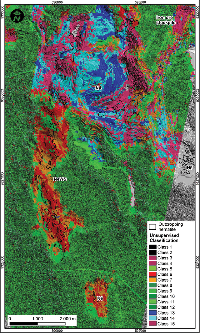 Figure 4 for A review of machine learning in processing remote sensing data for mineral exploration