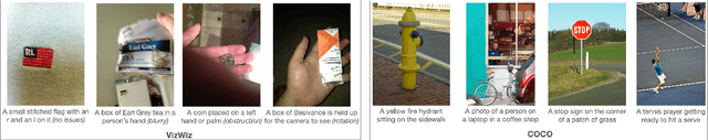 Figure 1 for Image Captioning as an Assistive Technology: Lessons Learned from VizWiz 2020 Challenge