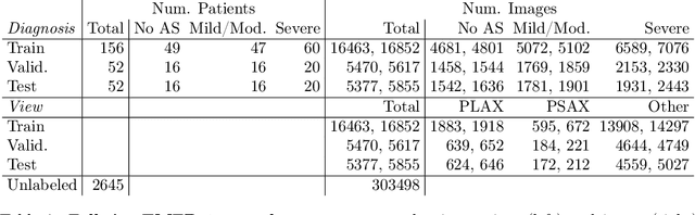 Figure 4 for A New Semi-supervised Learning Benchmark for Classifying View and Diagnosing Aortic Stenosis from Echocardiograms