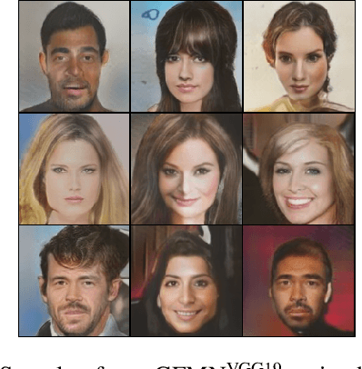 Figure 4 for Learning Implicit Generative Models by Matching Perceptual Features