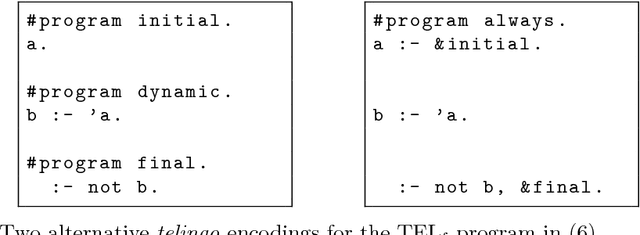 Figure 1 for Temporal Answer Set Programming on Finite Traces