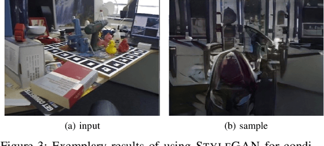 Figure 3 for Style-transfer GANs for bridging the domain gap in synthetic pose estimator training