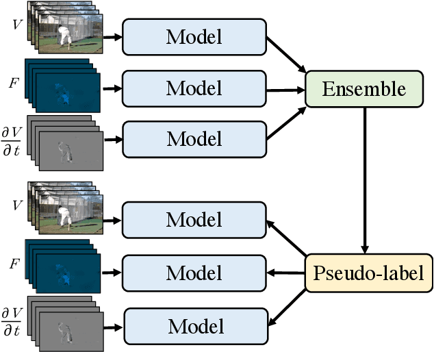 Figure 1 for Multiview Pseudo-Labeling for Semi-supervised Learning from Video