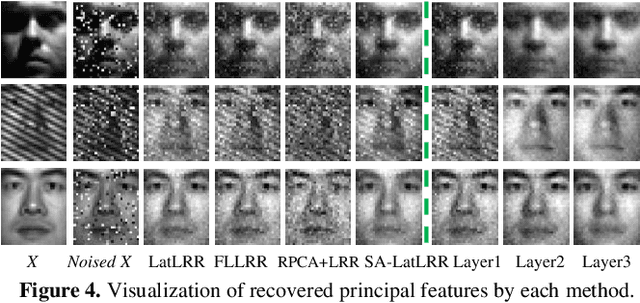 Figure 4 for Multilayer Collaborative Low-Rank Coding Network for Robust Deep Subspace Discovery