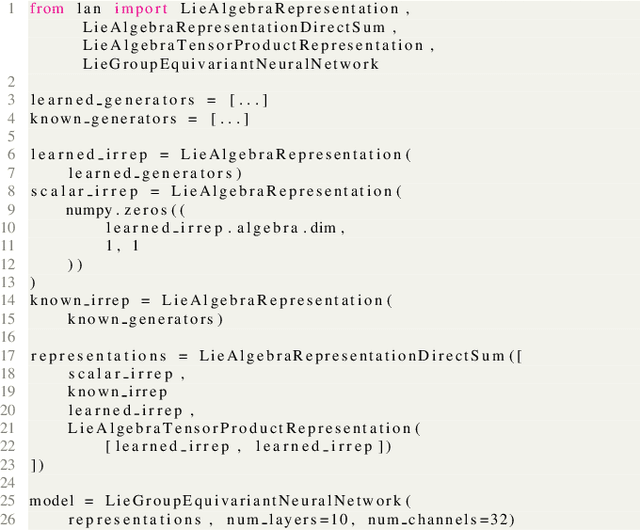 Figure 2 for Learning Irreducible Representations of Noncommutative Lie Groups