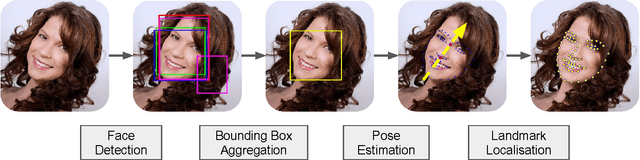 Figure 1 for Face Detection, Bounding Box Aggregation and Pose Estimation for Robust Facial Landmark Localisation in the Wild