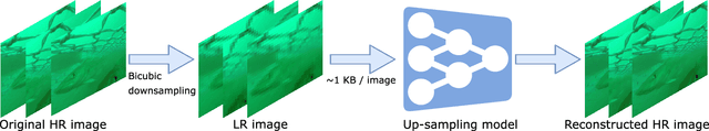 Figure 1 for Single Image Super-Resolution for Domain-Specific Ultra-Low Bandwidth Image Transmission