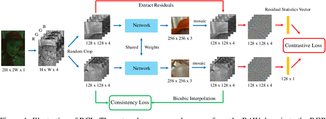 Figure 1 for Residual Contrastive Learning for Joint Demosaicking and Denoising