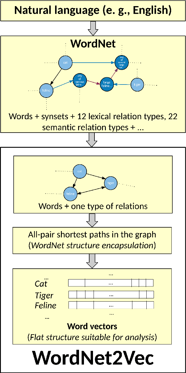 Figure 1 for WordNet2Vec: Corpora Agnostic Word Vectorization Method