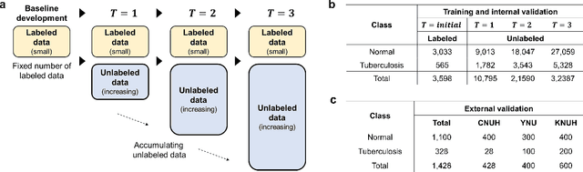 Figure 2 for AI can evolve without labels: self-evolving vision transformer for chest X-ray diagnosis through knowledge distillation