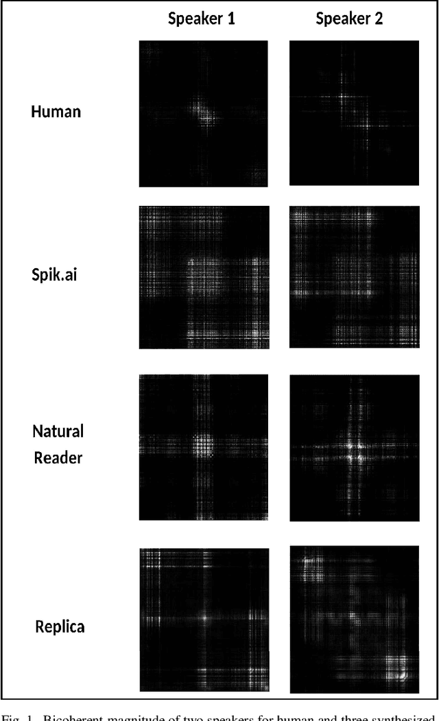 Figure 1 for Detection of AI-Synthesized Speech Using Cepstral & Bispectral Statistics