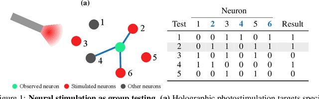 Figure 1 for Online Neural Connectivity Estimation with Noisy Group Testing