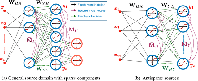 Figure 3 for Biologically-Plausible Determinant Maximization Neural Networks for Blind Separation of Correlated Sources