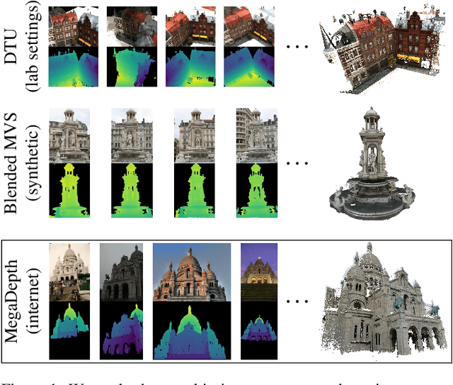 Figure 1 for Deep Multi-View Stereo gone wild