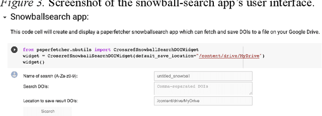 Figure 3 for Paperfetcher: A tool to automate handsearch for systematic reviews