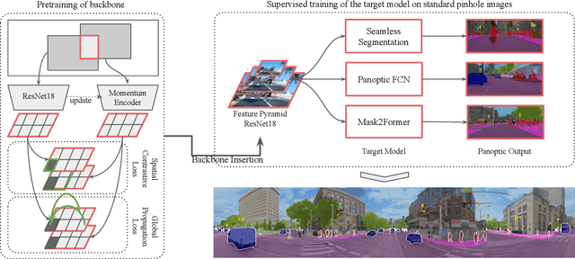 Figure 3 for Panoramic Panoptic Segmentation: Insights Into Surrounding Parsing for Mobile Agents via Unsupervised Contrastive Learning