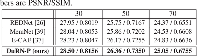 Figure 4 for Dual Residual Networks Leveraging the Potential of Paired Operations for Image Restoration